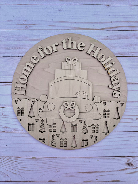 Home for the holidays truck