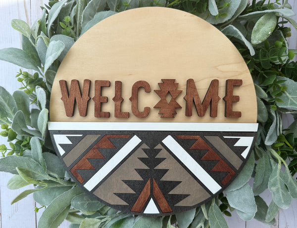 Howdy-Go Away-Welcome aztec
