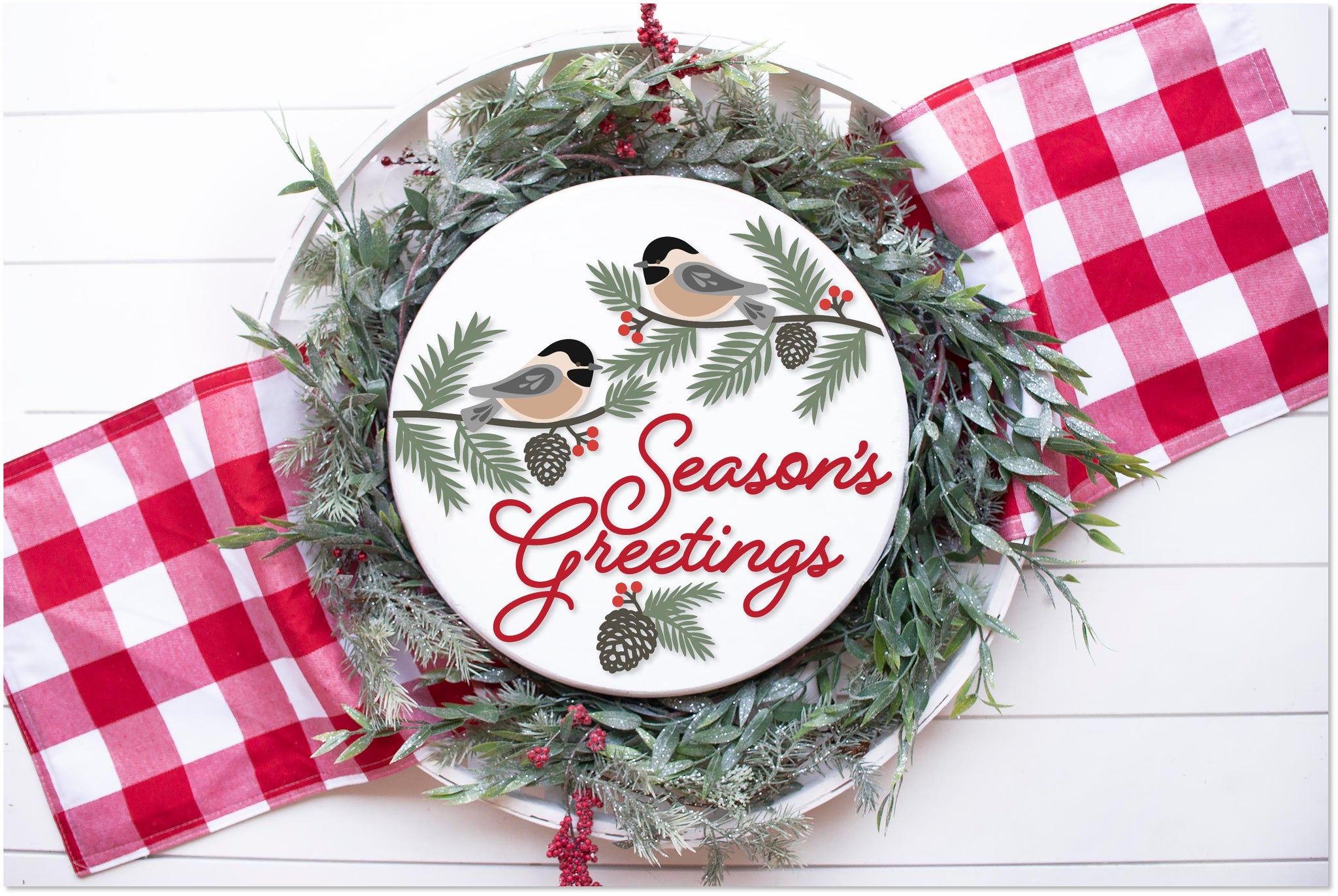 Chickadee winter