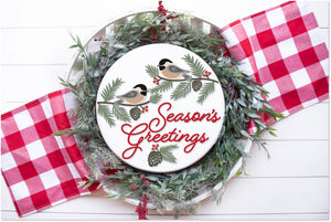 Chickadee winter