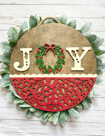 Joy round Christmas kit