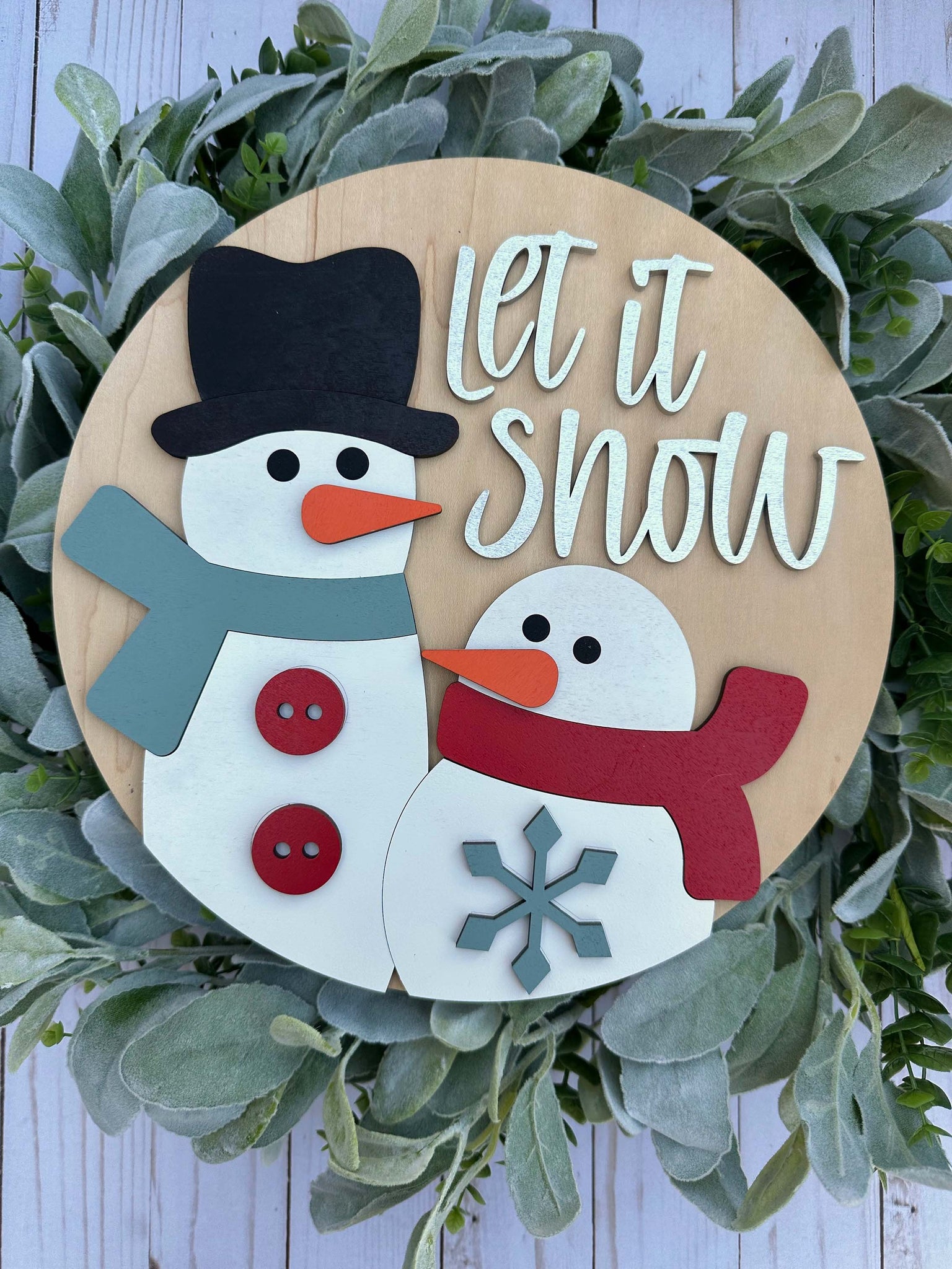 Let it snow, snowman