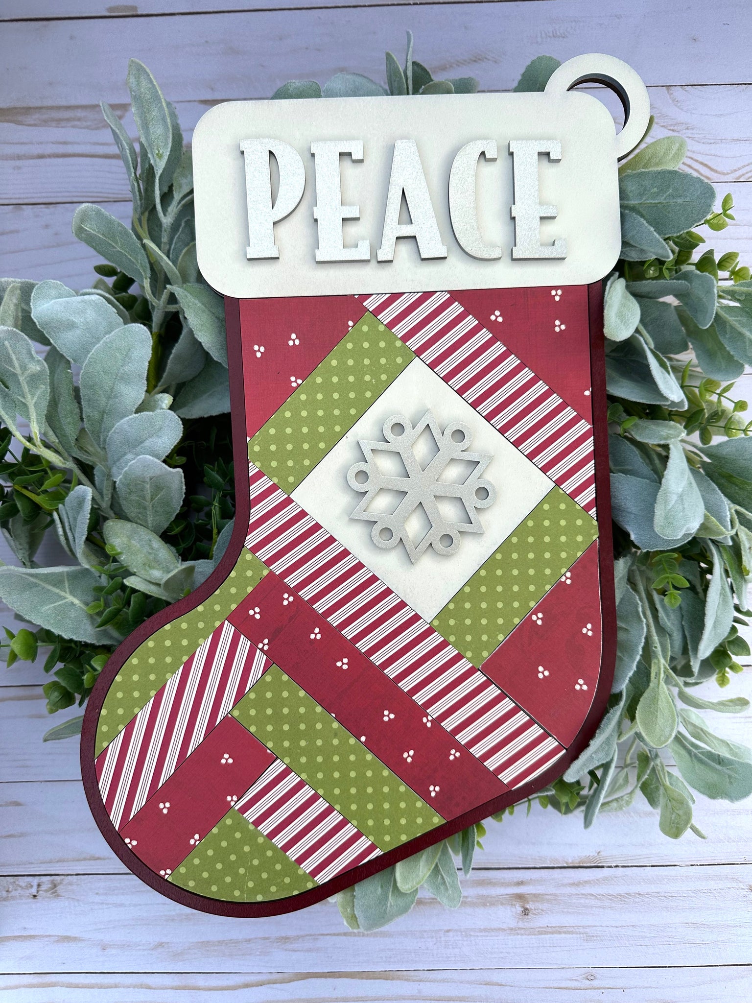 Christmas stocking quilt DIY kit