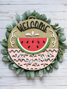 Watermelon Welcome to our patch