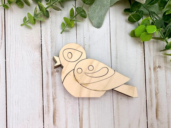 Chunky bird house