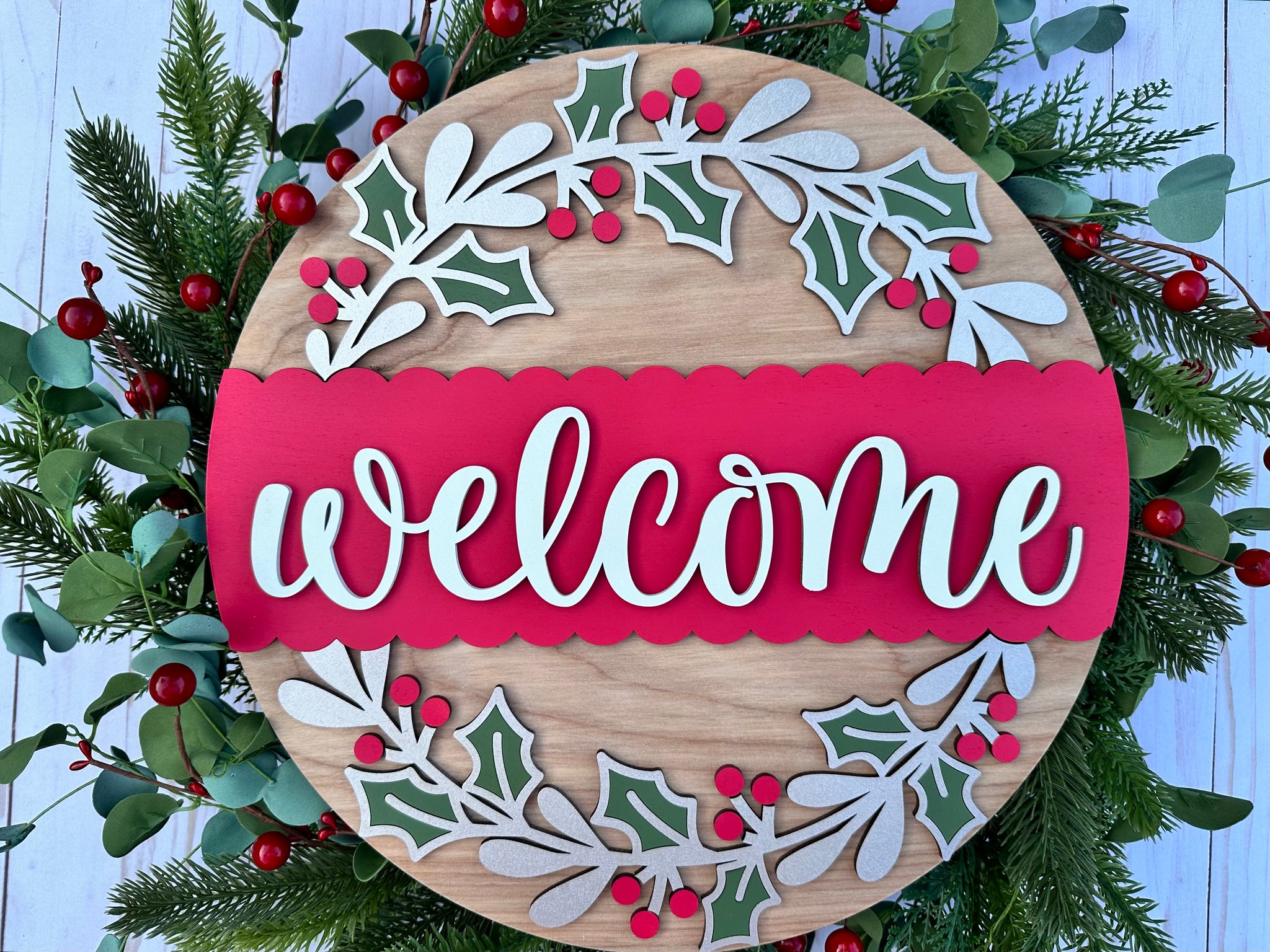 Welcome Holly Leaves