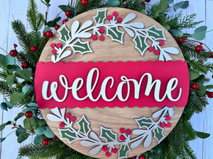 Welcome Holly Leaves
