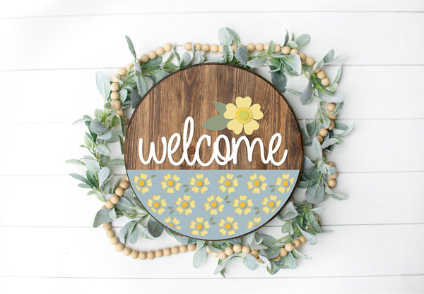 Welcome buttercup flowers