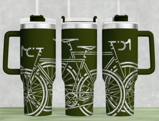 Seamless engraved mugs