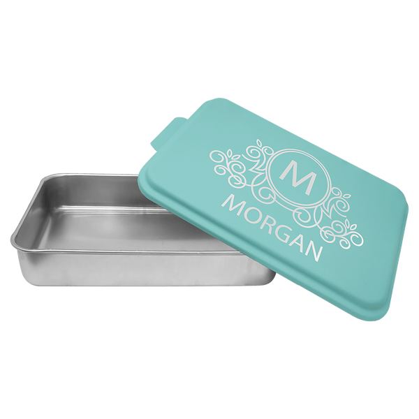 Aluminum lasered cake pan