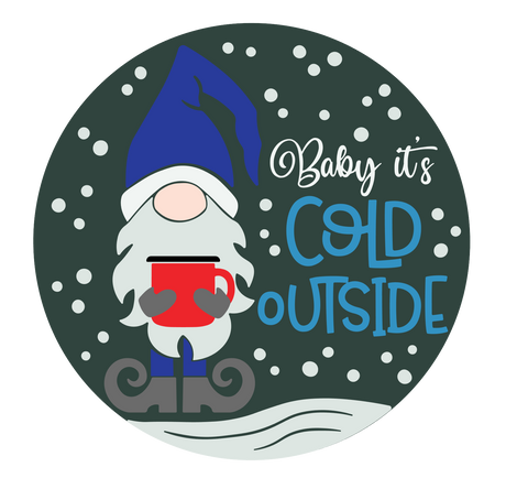 Baby its cold outside DIY kit