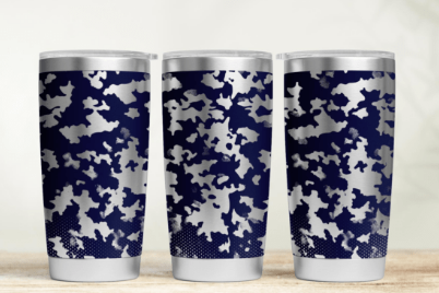 Seamless engraved mugs