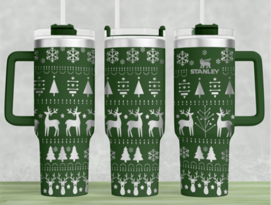 Seamless engraved mugs