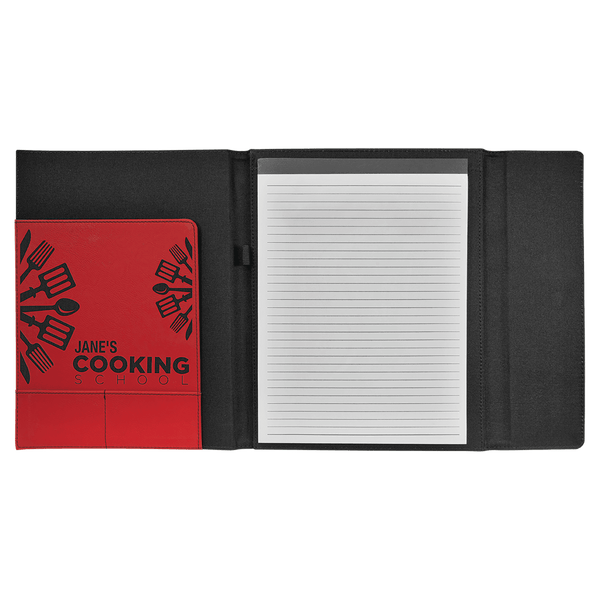 Leather Engraved Portfolio