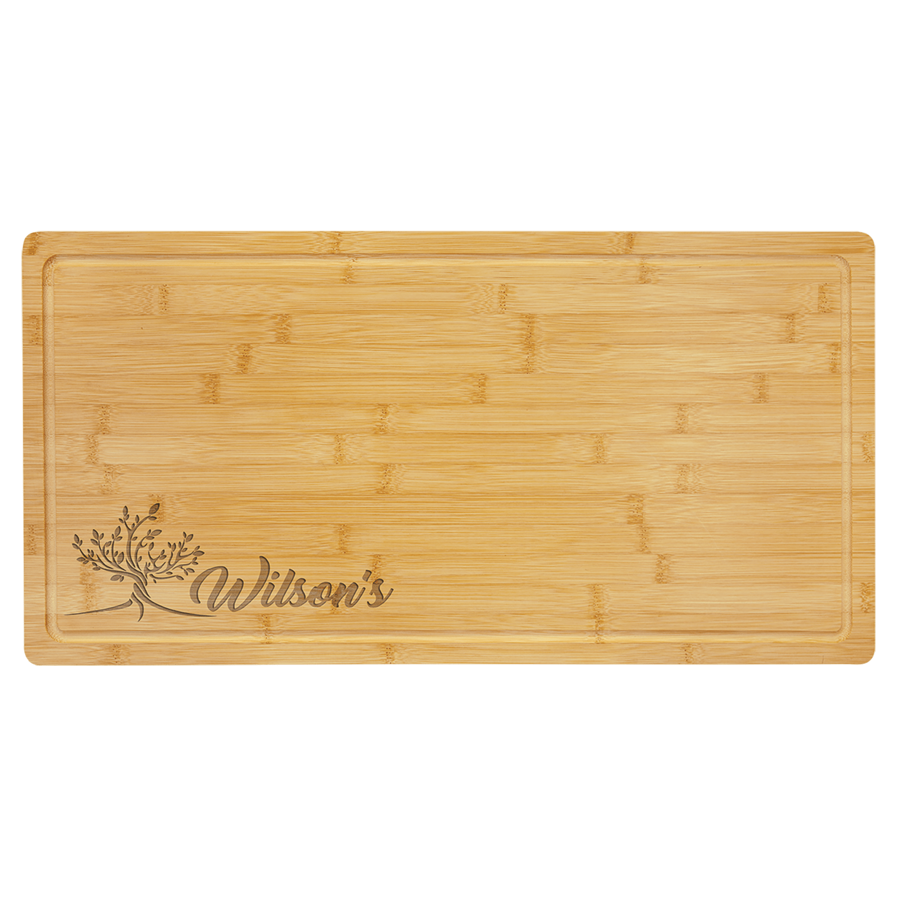 Bamboo Cutting Board-length