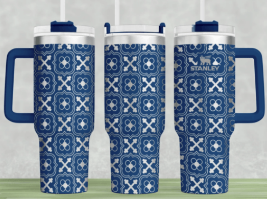 Seamless engraved mugs