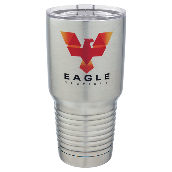 Color logo design tumbler