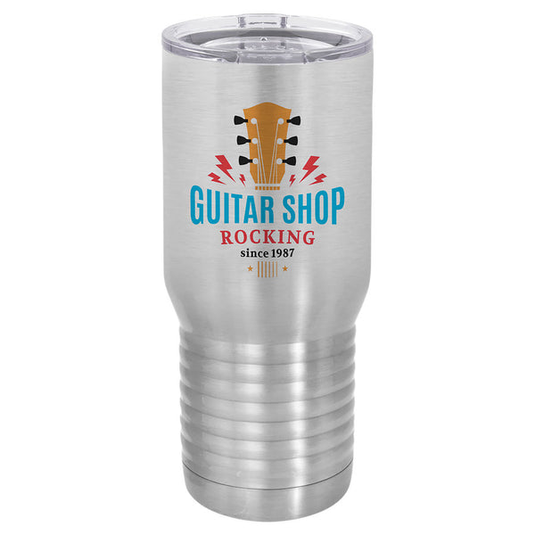 Color logo design tumbler