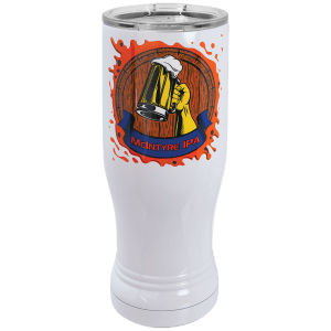Color logo design tumbler