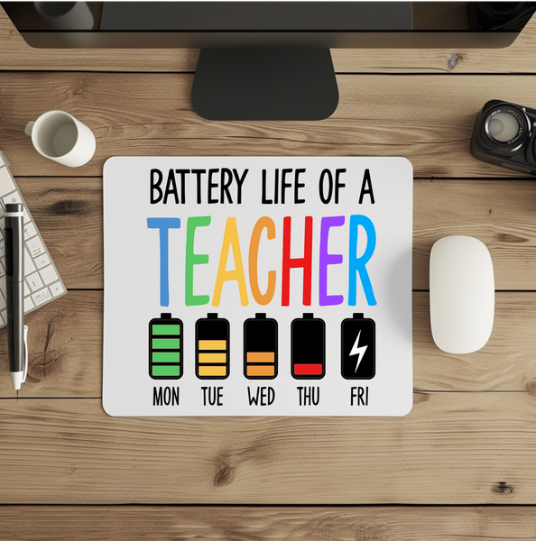 Colored mouse pads