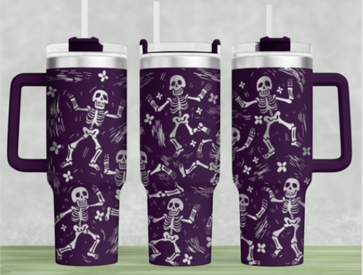 Seamless engraved mugs