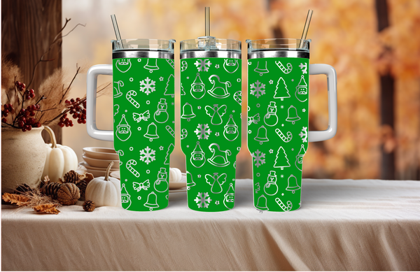 Seamless engraved mugs