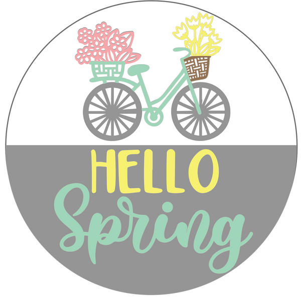 Hello Spring Bicycle DIY kit