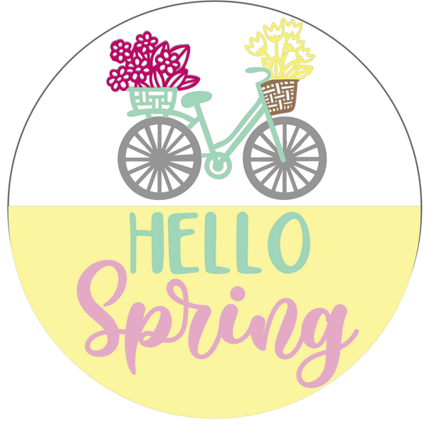 Hello Spring Bicycle DIY kit