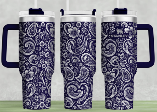 Seamless engraved mugs