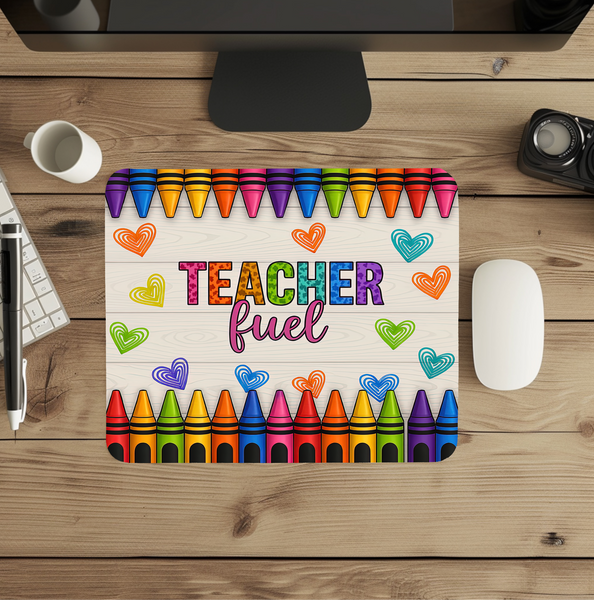 Colored mouse pads