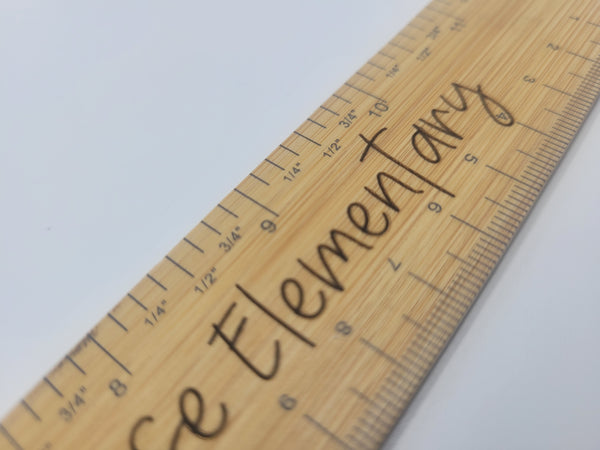 Bamboo Ruler 12 inch