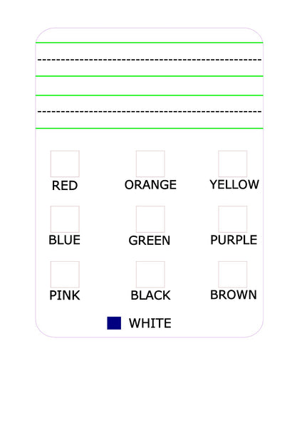 Dry Erase acrylic boards