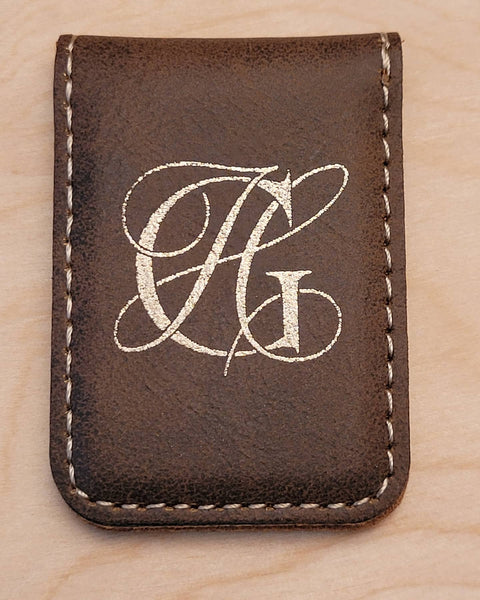 Leather Money Clip