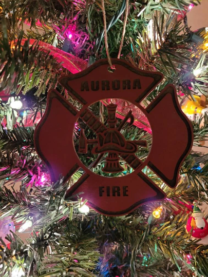 Fire Department Ornament