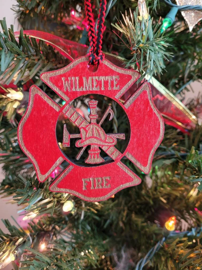 Fire Department Ornament