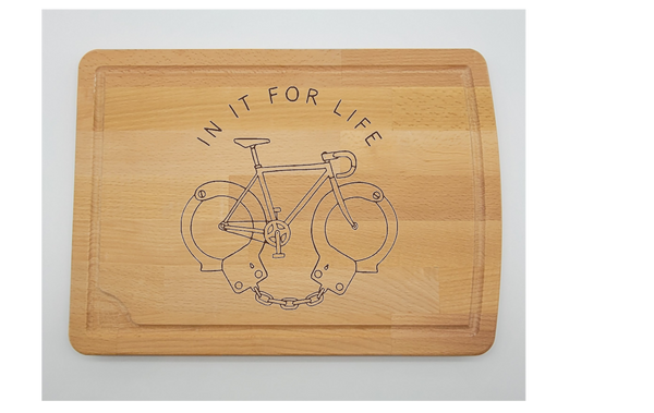 Cutting boards with juice grooves